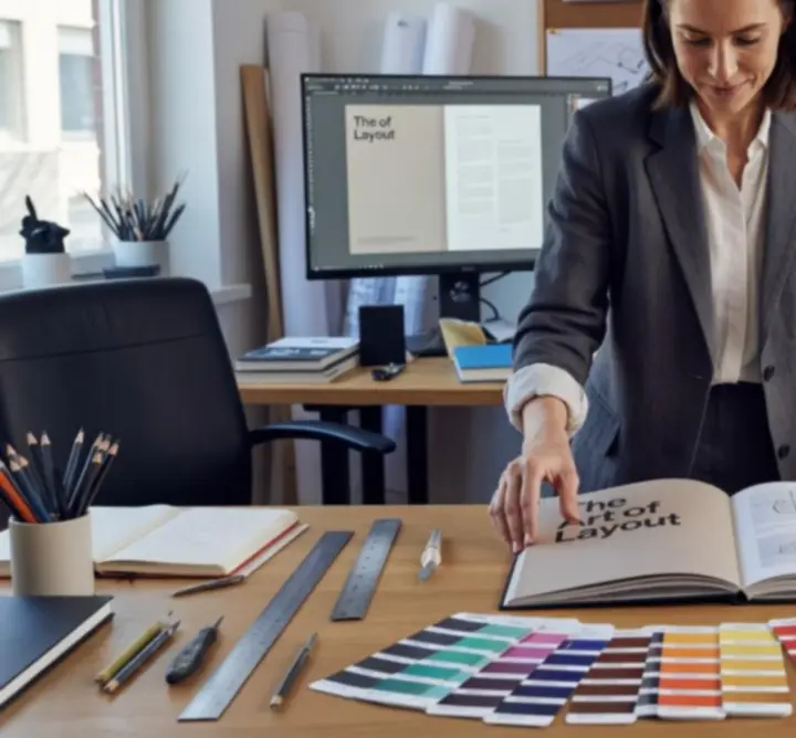 Professional book cover and interior layout design